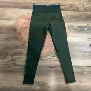 Outdoor Voices Green Compression Leggings Size XS